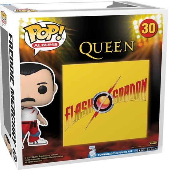 Funko Pop! Albums: Queen- Freddie Mercury Flash Gordon new - Picture 8 of 9
